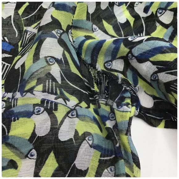 RACHEL ROY - Toucan Print Faux Wrap Romper - 2 - Picture 15 of 16